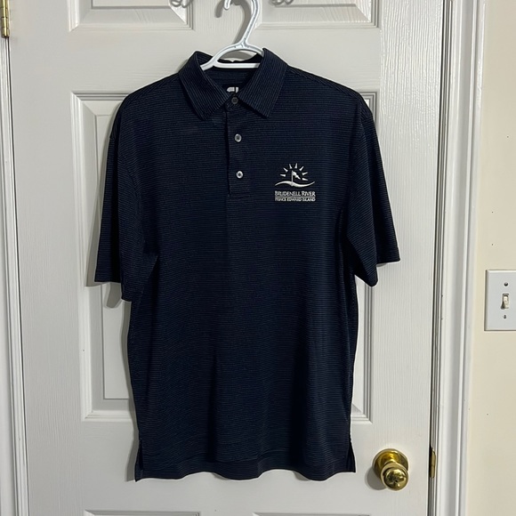 Midnight Blue FootJoy Golf Polo Size Medium - Picture 1 of 5